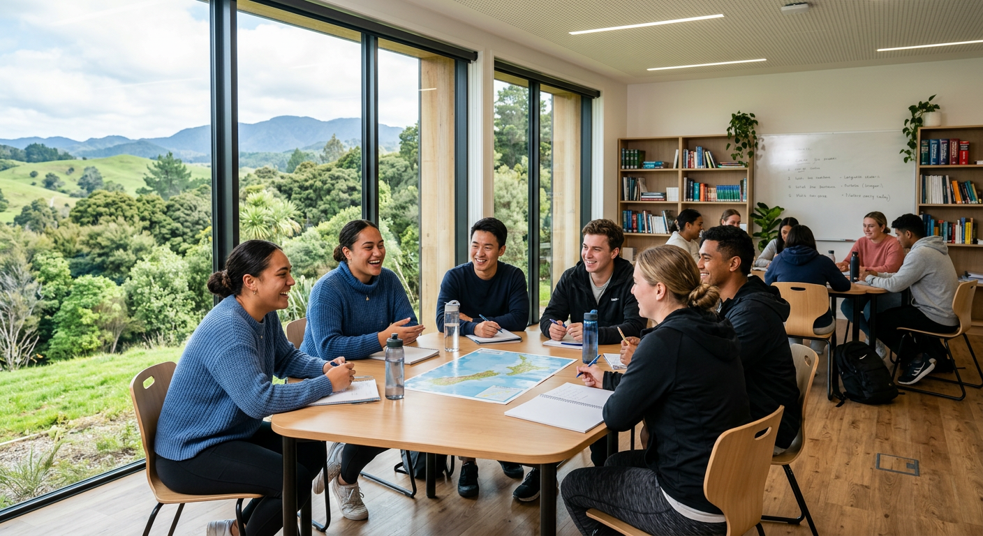 الدليل الشامل لاختيار أفضل معاهد اللغة في نيوزيلندا لعام 2024